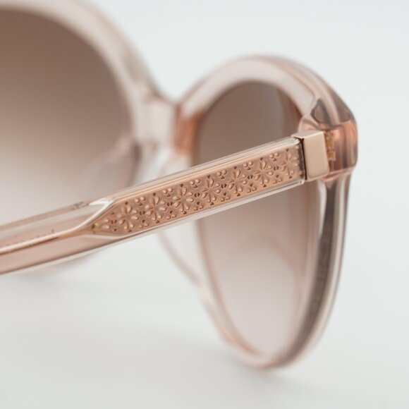 Kate Spade KINSLEY/F/S 02T3 M2 Sunglasses Beige Cat Eye Frame, Brown Lenses main image 7